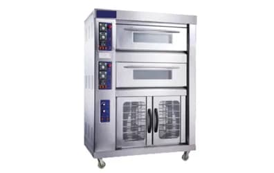 Two Deck Oven With Proffer