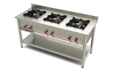 Three Burner Range