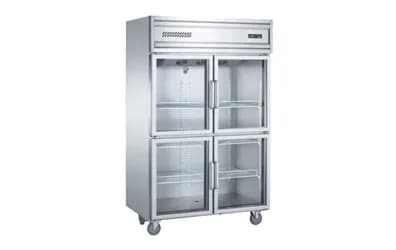 Glass Door Refrigerator/Freezer